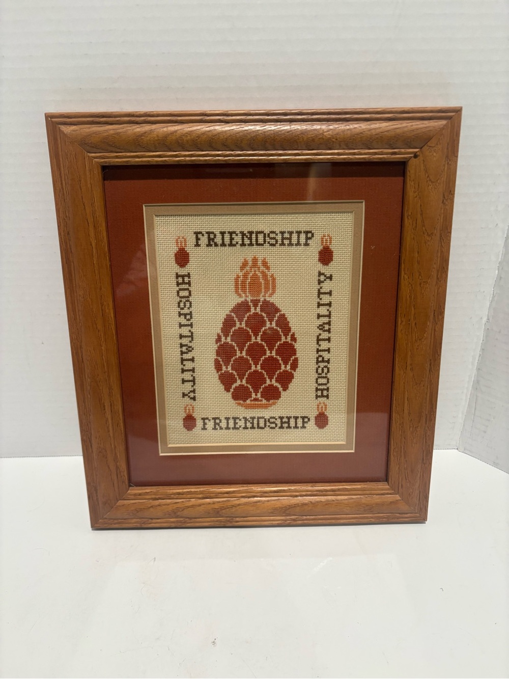 Framed Criss-stitch